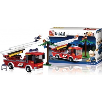 Sluban B0625 Hasiči NAKLAĎÁK SE ŽEBŘÍKEM