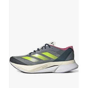 Adidas Adizero Boston 12 Running Shoes Turquoise/Grey