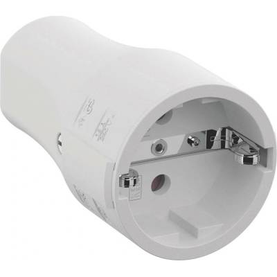 Bachmann 960.203 prepojka SchuKo polyamid 250 V biela IP20