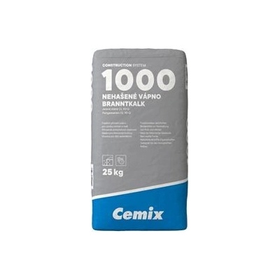 Cemix 1000 CL 90-Q Nehašené vápno 20 Kg – Zbozi.Blesk.cz