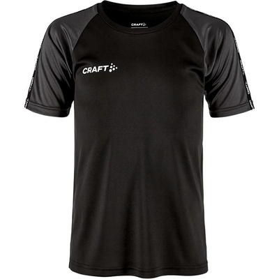 Craft Squad 2.0 Contrast Jersey Jr čierna