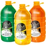 Elvi Препарат за миене на съдове Elvi Gel + Softener, лимон, 5 L (3800201250634,3800201256636)