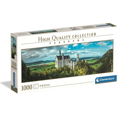 Clementoni 1000 Panorama HQ Zámok Neuschwanstein