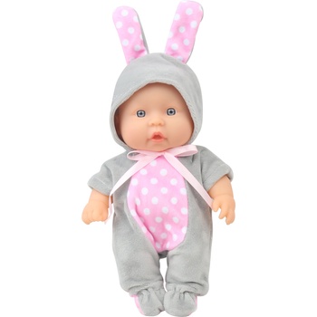Image 1 of Moni Кукла Moni Toys - С костюм на сиво зайче, 20 cm (110252)