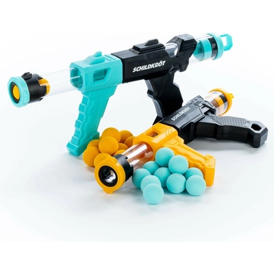 Dětské pistole SCHILDKRÖT FIRE BLASTERS SET Černá,Oranžová,Tyrkysová
