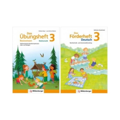 Sicher ins 4. Schuljahr - Sparpaket: Förderprogramm Rechnen - Schreiben - Grammatik · Klasse 3, 2 Teile