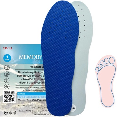 Dr. Grepl Memory Active Stélky/vložky do bot modré