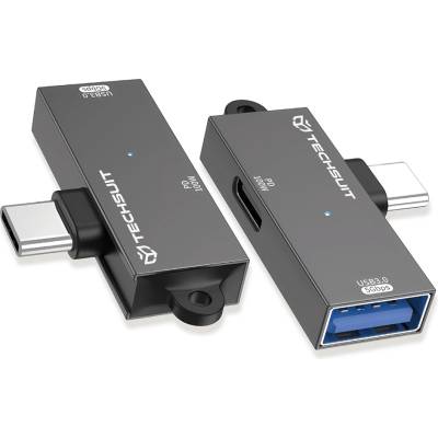 Techsuit Протектор за Тип - Адаптер DataBlitz (A21) - C, USB3.0, PD100W, 5Gbps
