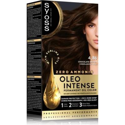 Syoss Oleo Intense čokoládově hnědý 4-86