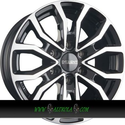 DEZENT KC 8,5x20 6x120 ET43 black polished
