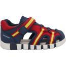 Geox, B Sandal Iupidoo červená tmavo modrá