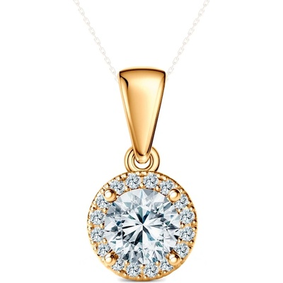 SAVICKI Висулка This is Love: злато, лабораторни диаманти