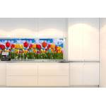 DIMEX ART Фототапет за кухня - поле с лалета 180 x 60 см