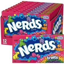 Nerds Dražé s ovocnou příchutí 12 x 141,7 g