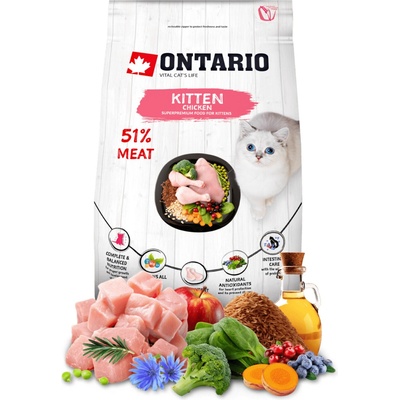 Ontario Kitten Chicken 0,4 kg