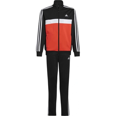 adidas chlapčenská súprava 3 STRIPES TIBERIO čierna červená biela