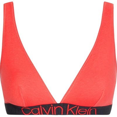 Calvin Klein punch pink color unlined triangle podprsenka