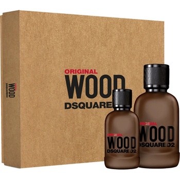 Dsquared2 Original Wood Darčeková sada pánska parfumovaná voda 100 ml a pánska parfumovaná voda 30 ml