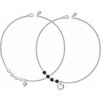 Swarovski e. Dva párové náhrdelníky best friends forever, BFF sen6175