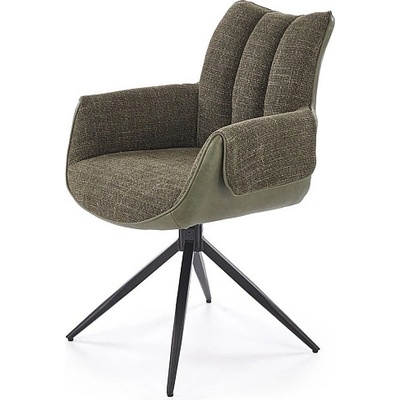 ЕВРОМАР Трапезен стол k 579 зелен / черен