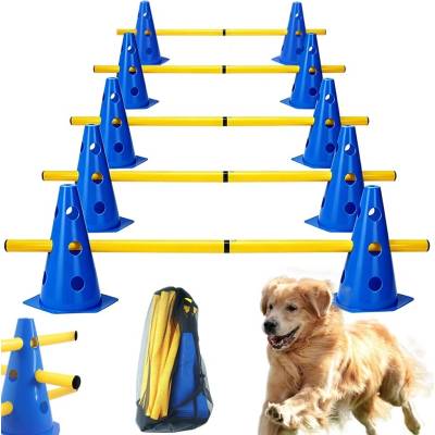 PawHut Agility sada pro psy, 6 dílů