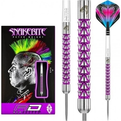 Red Dragon Peter Wright Snakebite Vyper 22g steel 90%
