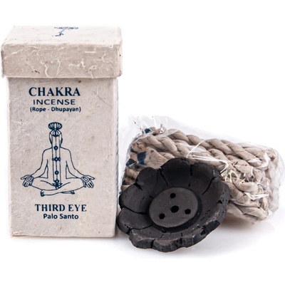 Tibetské vonné provázky Chakra Incense Third Eye