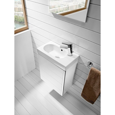 Roca MINI Skrinka s umývadlom 45x25x57,5cm, pravá/ľavá, biela politúra