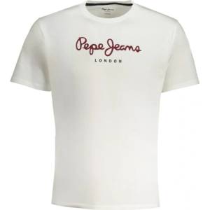 Pepe Jeans Тениска с къс ръкав за мъже pepe jeans, Размер 2xl, Цвят Бял (pm508208eggon_bi800)