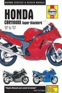 Honda CBR1100XX Super Blackbird Motorcycle Repair Manual - Anon od