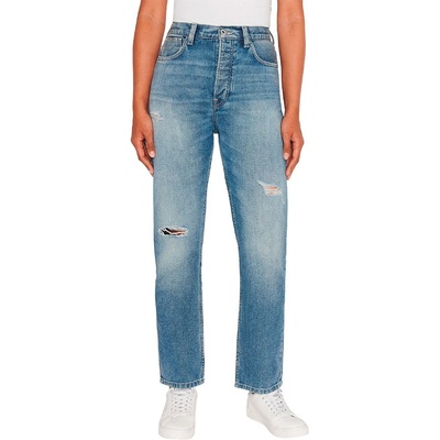 Pepe Jeans Straight Fit high waist jeans - Blue