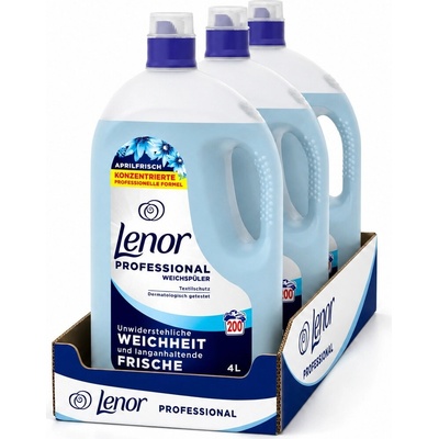 Lenor Professional Aviváž se svěžím vánkem 3 x 200 PD 4 l