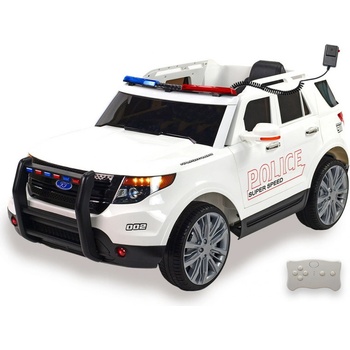 Daimex elektrické autíčko džíp USA Police s 2.4G dálkovým ovládáním bílá