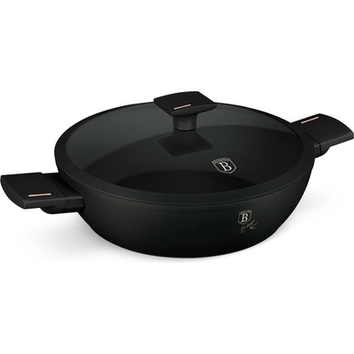Pro-Tech shop Nízky hrniec s titánovým povrchom a sklenenou pokrievkou Monaco 28cm 55730