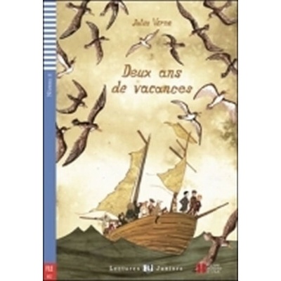 Lectures ELI Juniors Niveau 2 A2: Deux ans de vacances + CD Audio - Verne, J.