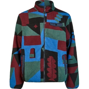 Iriedaily Мъжко поларено яке Iriedaily Insaneia Jacket Casual jacket - Green / Blue (003-2671-0813)