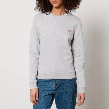 Maison Kitsune Блуза Maison Kitsune Fox Head Patch Regular Sweatshirt - Grey
