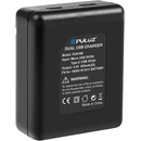 Puluz 2-kanálová nabíjačka pre GoPro Hero 11 / Hero 10 / Hero 9 PU919B