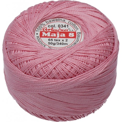 Ariadna Háčkovacia priadza Maja 8 50 g - 0341