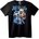 NOONEBRAND Тениска KELVIS Музика - 2XL, White