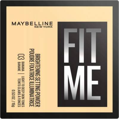 Maybelline new york Fit Me! Powder zmatňujúci sypký púder 03 Banana 15 g