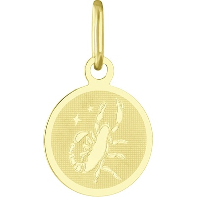 Gemmax Zlatý přívěsek Štír měsíční znamení GUPYN 35881