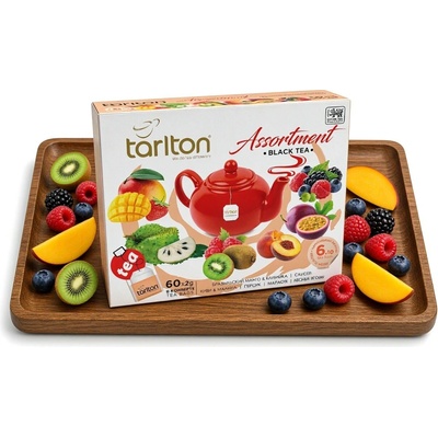 Tarlton Assortment Black Tea 60 x 2 g