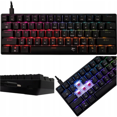 White Shark SHINOBI 2 Black Red Switch GK-004211