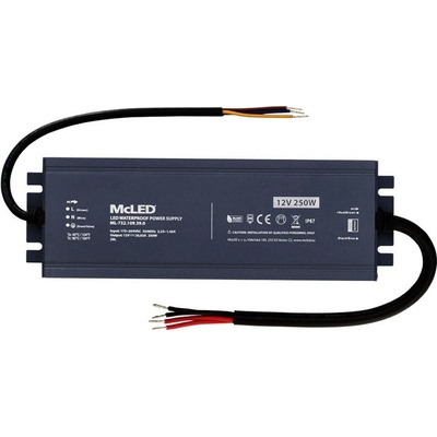 MCLED Napaječ LED 250W 12V/20,83A IP67 ML-732.109.39.0 ML-732.109.39.0