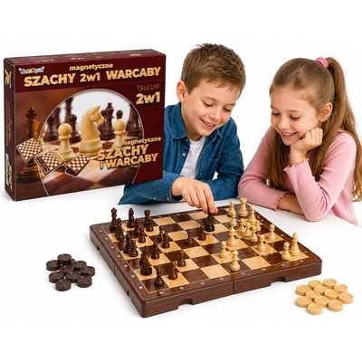 Šachy 2v1 Vrhcáby Norimpex