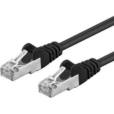 Premiumcord sp6asftp020C Patch, CAT6a S-FTP, RJ45-RJ45, AWG 26/7, 2m, černý