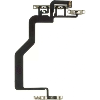 iPhone 12 Power + Volume Tlačítka Flex Kabel (s Kovovým Držákem)