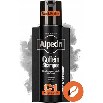 Alpecin Kofeínový šampón C1 Black Edition 375 ml