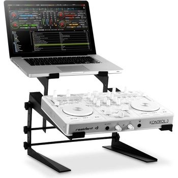 Resident DJ DJX-250 stojan na notebook a mixážní pult/controller, černý